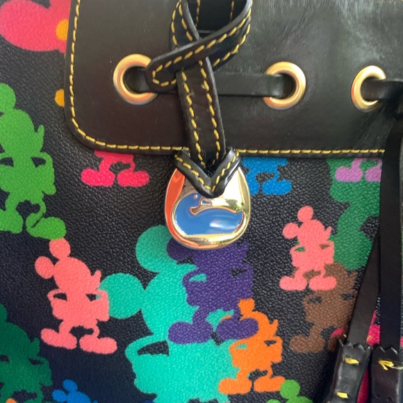 Dooney & Burke 2010 Mickey Mouse Tassel bag - Picture 4 of 11